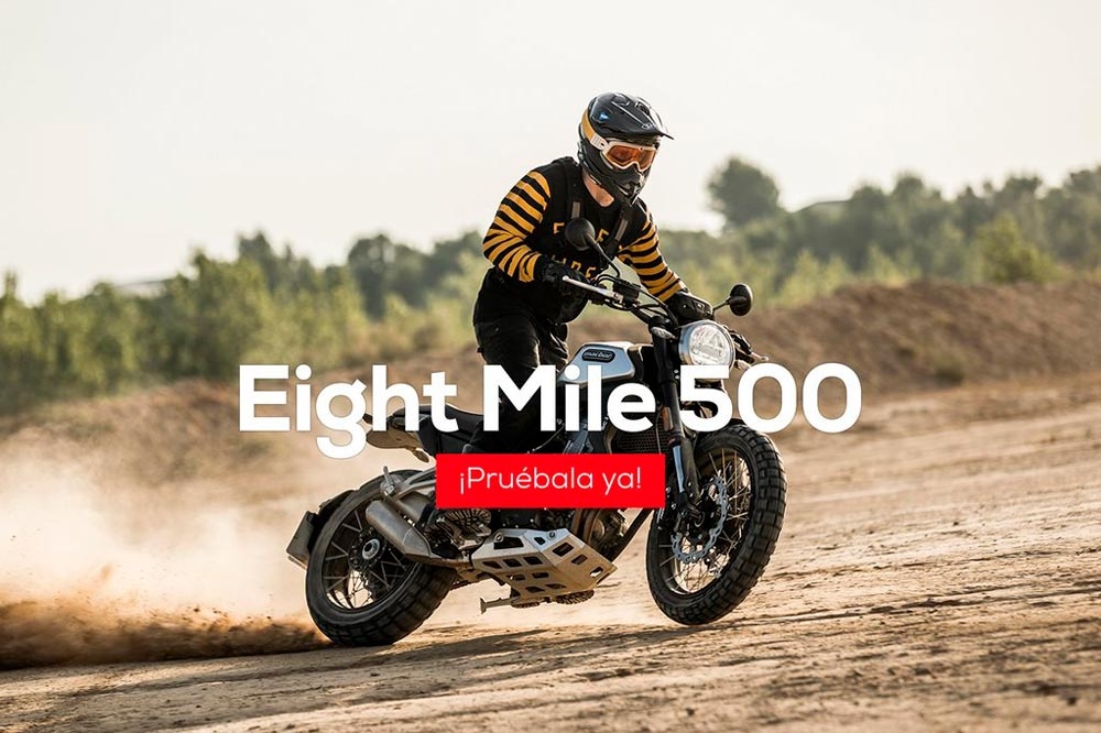 ¡Pide tu Test Ride para probar la nueva Eight Mile 500!