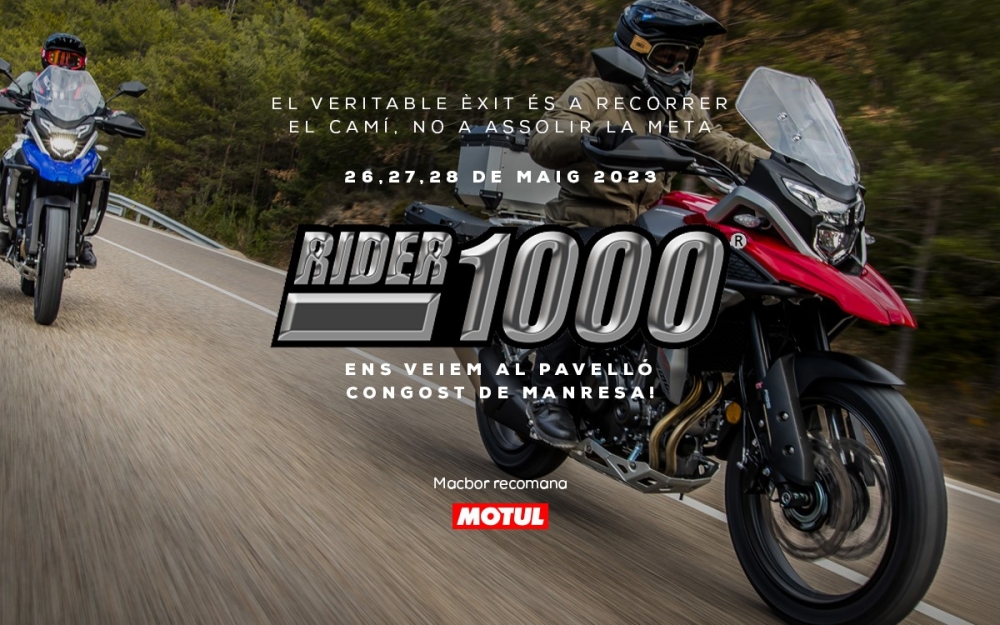 Arriba un any més l'edició 2023 de la Rider 1000!