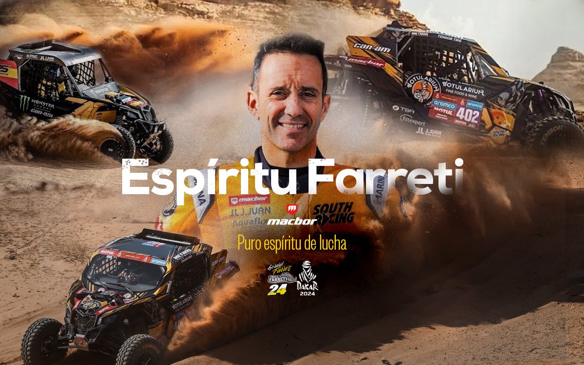 ¡Nuevo Dakar en el bolsillo para Gerard Farrés!